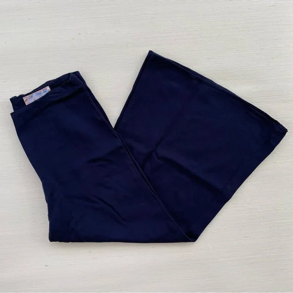 Band of Gypsies | Navy Flare Capri Culotte Pants - Picture 8 of 8